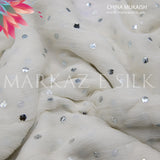 China Crinkle Mukaish MS 410 (Price per yard)