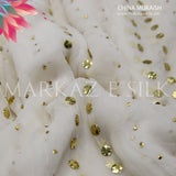 China Crinkle Mukaish MS 418 (Price per yard)