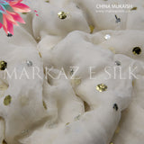 China Crinkle Mukaish MS 419 (Price per yard)