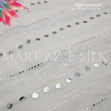 China Crinkle Mukaish MS 421 (Price per yard)