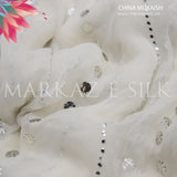 China Crinkle Mukaish MS 421 (Price per yard)