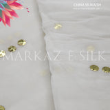 China Crinkle Mukaish MS 422 (Price per yard)