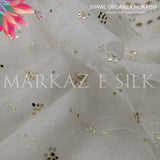 Organza Mukaish Shawl MS 441