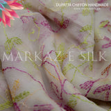 China Crinkle Dupatta Handmade MS 452