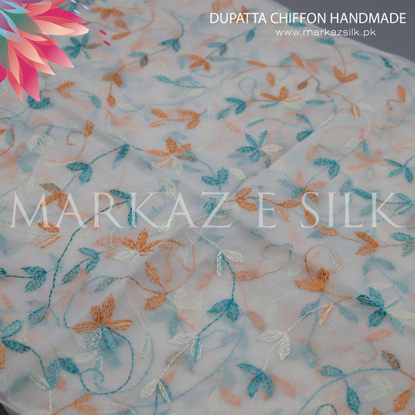 Chiffon Dupatta Handmade MS 453