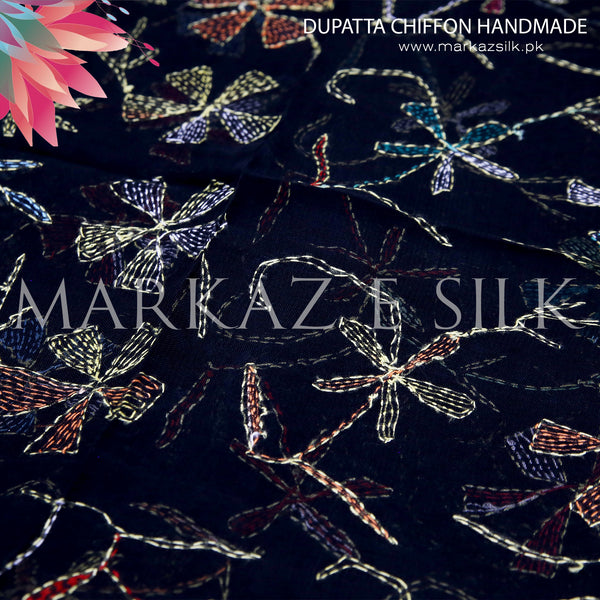 Chiffon Dupatta Handmade MS 455