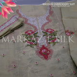 Massuri Embroidery Suit MS 465