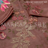 Khaddi Net Embroidery Suit MS 470