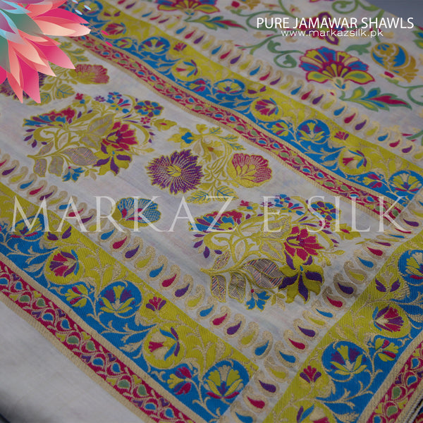 Pure Jamawar Shawl MS - 495