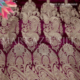 Pure Jamawar Saree MS - 497