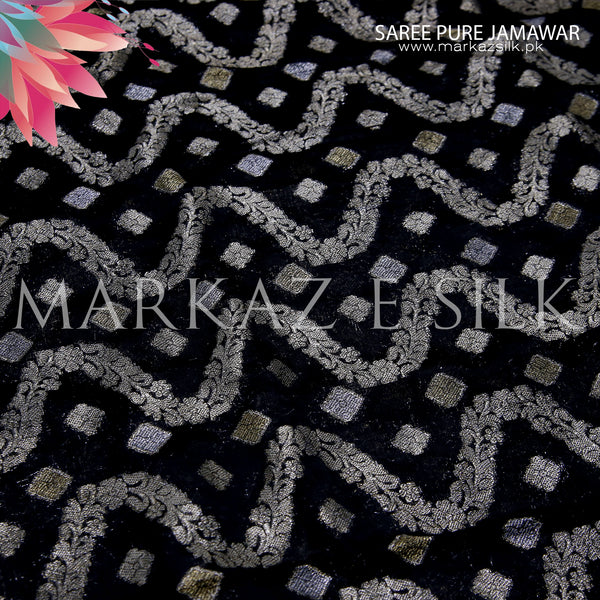 Pure Jamawar Saree MS - 499