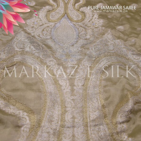 Pure Jamawar Saree MS - 528