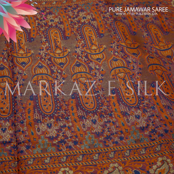 Pure Jamawar Saree MS - 531