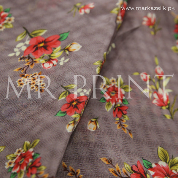 Silk Print - MS 588 (Price is in per Yard)