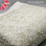 Raw Silk Embroidery - MS 671 (Price is in per yard)