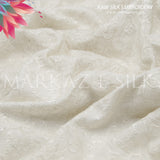 Raw Silk Embroidery - MS 673 (Price is in per yard)