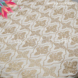 Raw Silk Embroidery - MS 679 (Price is in per yard)