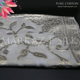 Pure jamawar chiffon dupatta MS-05