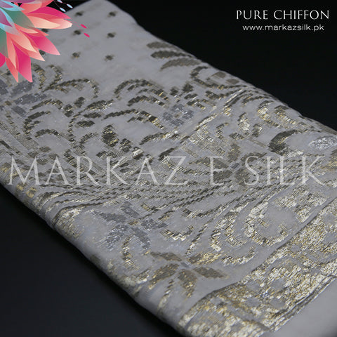 Pure jamawar chiffon dupatta MS-01