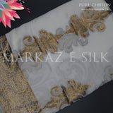 Pure jamawar chiffon dupatta MS-03