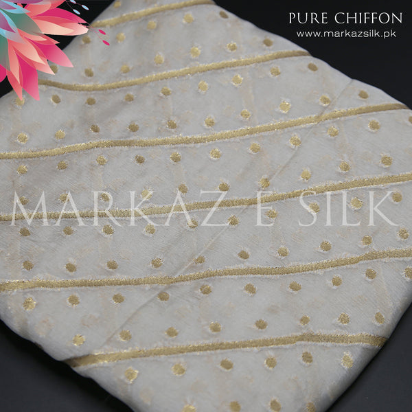 Pure jamawar chiffon dupatta MS-04