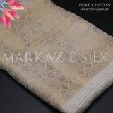 Pure jamawar chiffon dupatta MS-04