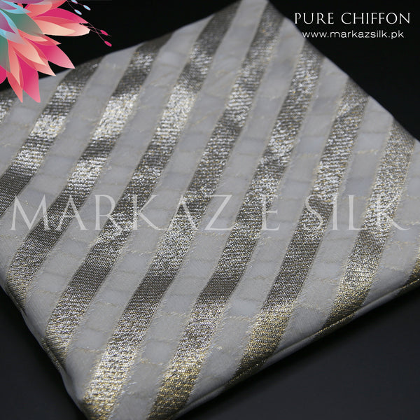 Pure jamawar chiffon dupatta MS-08