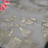 Pure jamawar chiffon dupatta MS-10