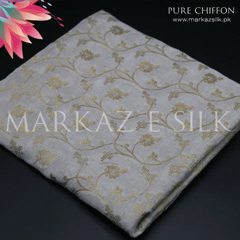 Pure jamawar chiffon dupatta MS-12