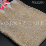 Pure jamawar chiffon dupatta MS-12