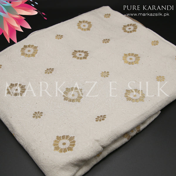 Pure Karandi dupatta MS-13