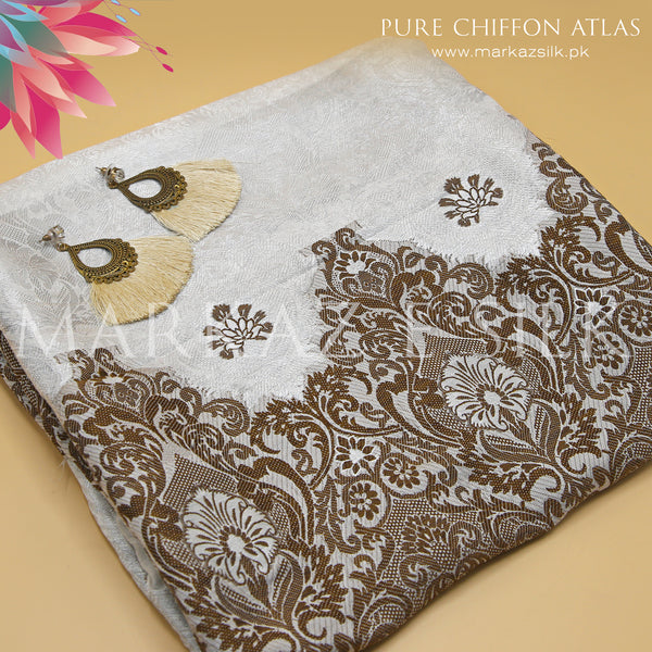 Pure Chiffon Atlas Shawl MS-25