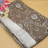 Pure Chiffon Atlas Shawl MS-25